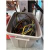 Image 1 : CB Radio & Extension Cords in Tote