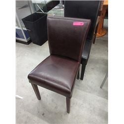 Bonded Leather Accent Chair