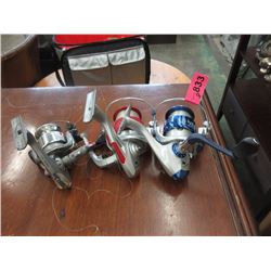 3 Spinner Fishing Reels
