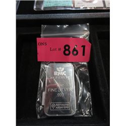 1 Ounce .999 Fine Silver RMC Collectors Bar