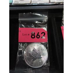 1 Ounce .9999 Fine Silver 2017 Canadian $5 Coin