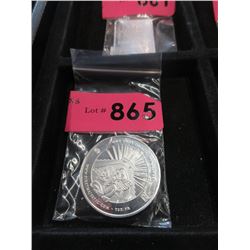1 Troy Ounce .999 Fine Silver Majestic Mint Round