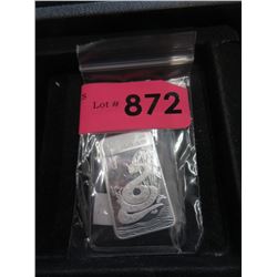 1/2 Troy Oz .999 Silver  "Year of the Snake" Bar