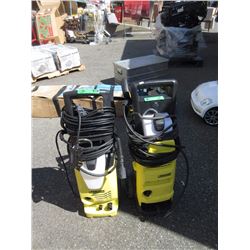 2 Karcher Electric Pressure Washers