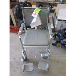 Linton Mobile Commode Wheel Chair