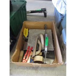 Tile Cutter and Finishing Trowels