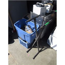 2 Boxes Tools & Folding Stand