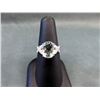 Image 1 : 3.2 CT Green Amethyst & Diamond Ring