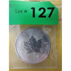 .9999 Fine Silver 2017 Canada Maple Leaf Coin