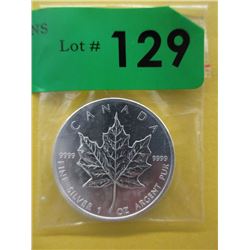 .9999 Fine Silver 2013 Canada Maple Leaf Coin