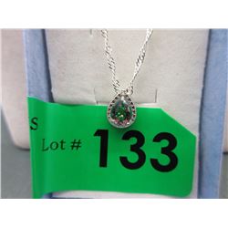 Mystic Topaz & Diamond Necklace