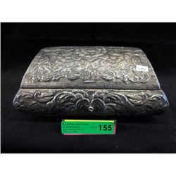 Estate Sterling Silver Clad Vanity/Jewelry Box