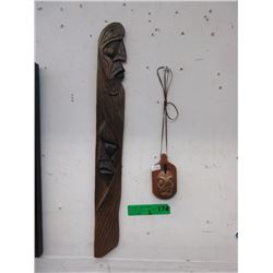 Bryson Edmonds & N. LaRue Carvings