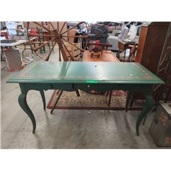 Folk Art Desk with Drawers