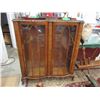 Image 1 : 1940s Glass Door Cabinet