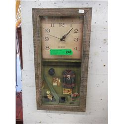 Shadow Box Hockey Clock