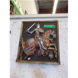 3D Edward III Wall Plaque