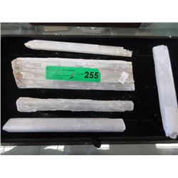 5 Selenite Wands