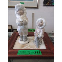 Rare Tengra Valencia Porcelain Statuettes