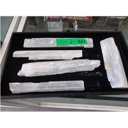 5 Selenite Wands