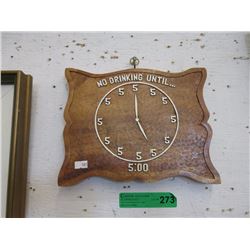 Wood Novelty Wall Plaque