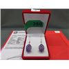 Image 2 : New Amethyst Cabochon Earrings