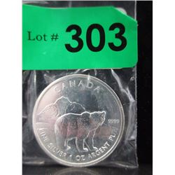 2011 CDA Polar Bear .9999 Silver Coin