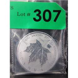 2017 CDA 1 Oz. Maple Leaf .9999 Silver Coin