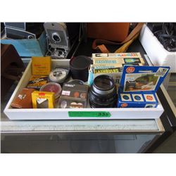 Vintage Lenses, Filters, Light Meters & More