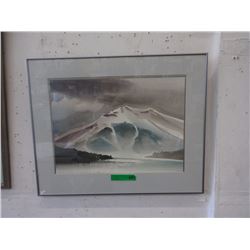 Pencil Signed Whistler Mountain Print