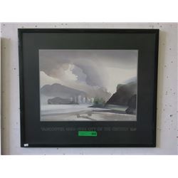 Framed Onley Print of Vancouver, 1984