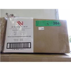 4 Cases of Disposable E-Vaporizers - Pomegranate