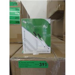4 Cases of Disposable E-Vaporizers - Menthol