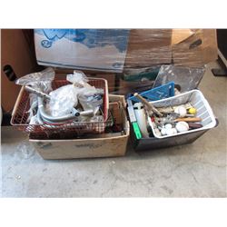 2 Boxes of Tools & Balls