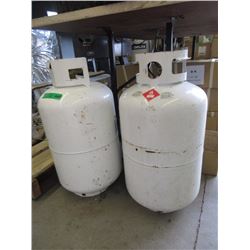 2 Propane Tanks