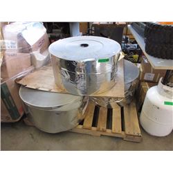 Three 1000 Feet Rolls of 13" Foil Tape