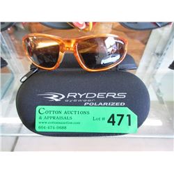 New Ryders Polarized Sunglasses with Case