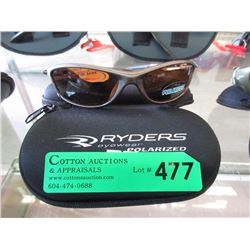New Ryders Polarized Sunglasses with Case