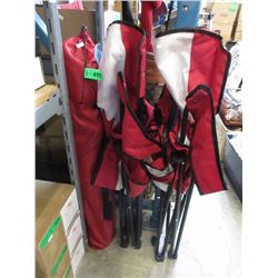 3 Folding Camp Chairs