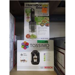 Spiralizer & Tassimo T12 Beverage Maker