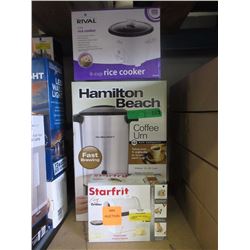 Rice Cooker, Coffee Urn & Starfrit Grater
