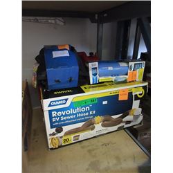 New Jerry Can, Sewer Hose Kit & More