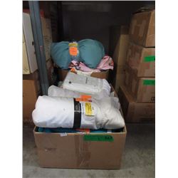 2 Boxes of Assorted Bed Linens