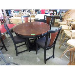 Counter Height Table with 4 Chairs