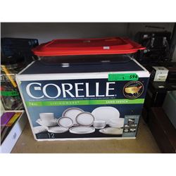Corelle Dinnerware & Glass Bakeware