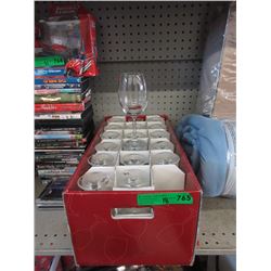 18 Wine Glasses
