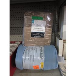 Twin Size Cotton Blanket & Comforter