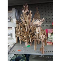 4 New Wood Art Christmas Decoration