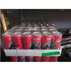 2 Cases of Carbonated Raspberry Beverage