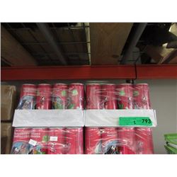 2 Cases of Carbonated Raspberry Beverage
